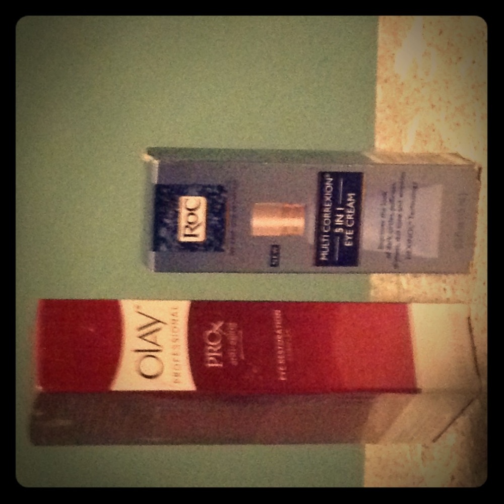 🌈marked Down Olay eye with Roc eye cream