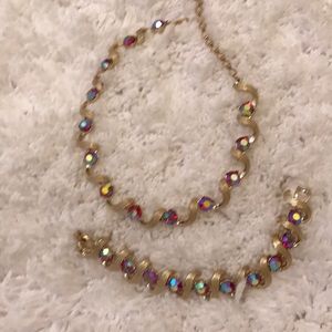 Vintage/ antique  matching neckless and bracelet