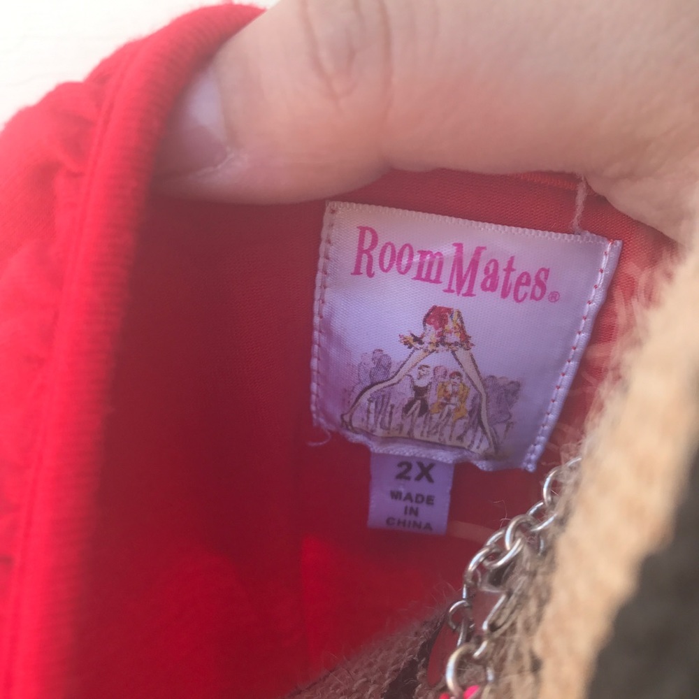 Red Ruffle Tunic - Picture 4 of 4