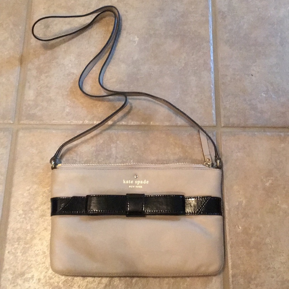 NEW Kate Spade 'Janelle' bow leather crossbody