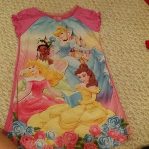 Disney Princess short sleeve nightgown