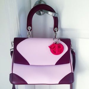 Sold Dior Flap Bag pink purple