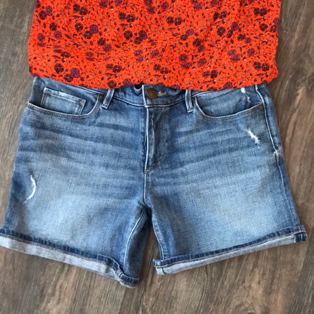 LOFT jean shorts