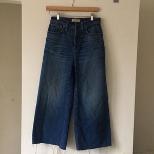 Madewell Wide Leg Jeans Frida Wash - Size 27