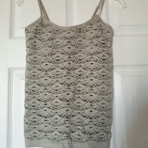 Beige tank top