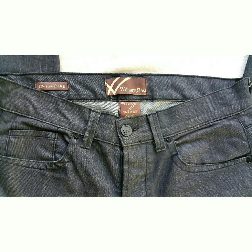 NWOT William Rast "Ben" Straight Leg Jeans