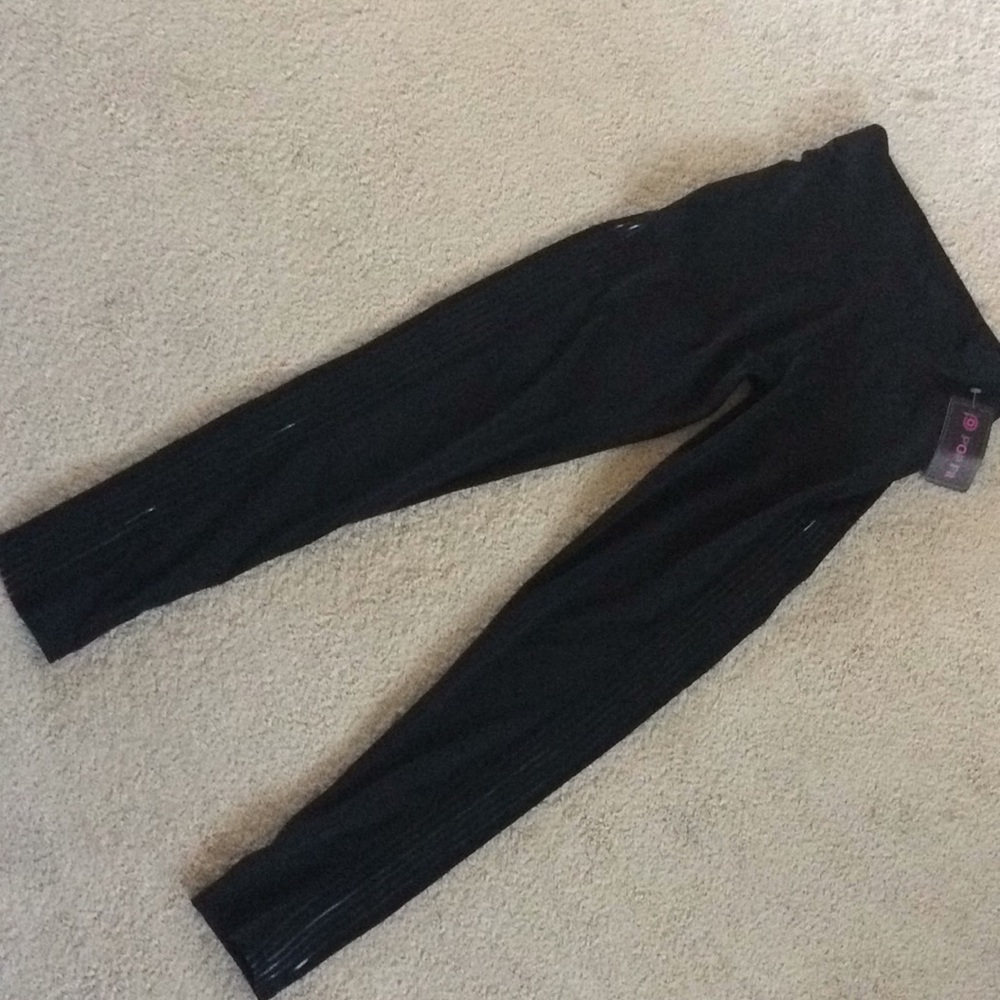 Black yoga leggings - Size S - PopFit Clothing