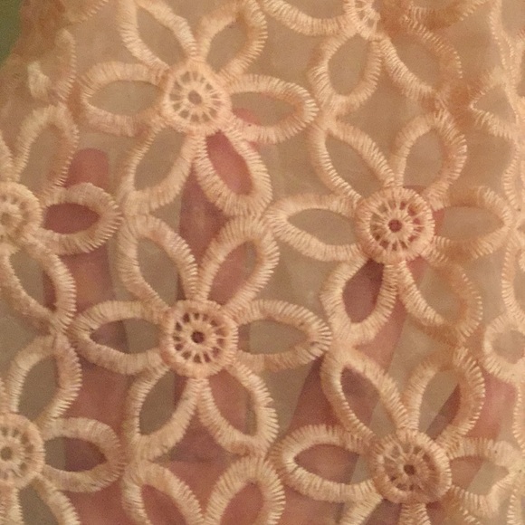 Sheer floral top The Loft - Picture 3 of 8