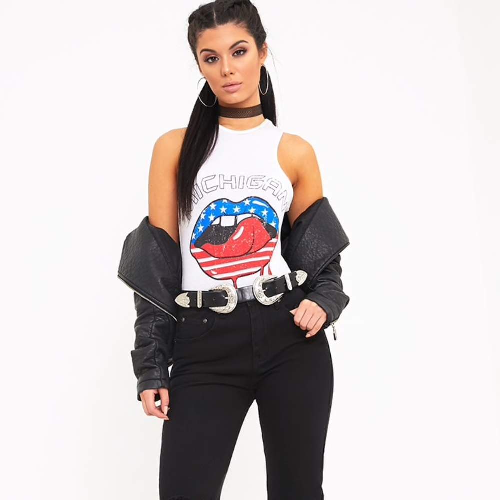 Kendall black extreme fray hem mom jean