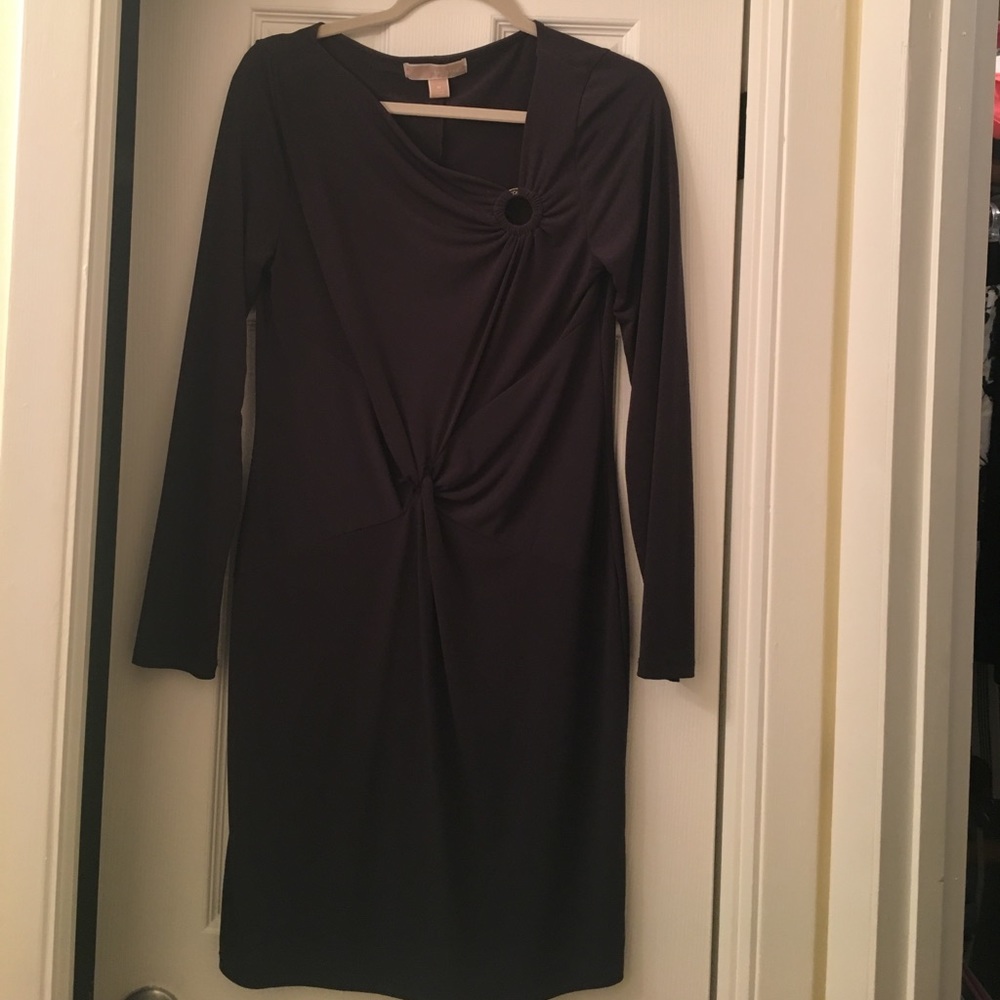 Michael Kors long sleeved cocktail dress