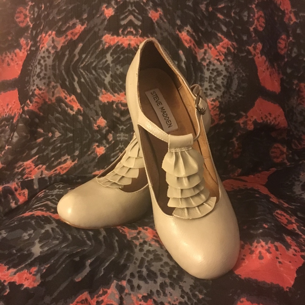 T-strap Steve Madden Heels