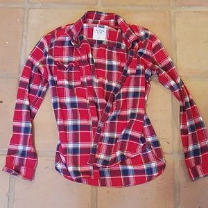 Abercrombie Christmas Flannel