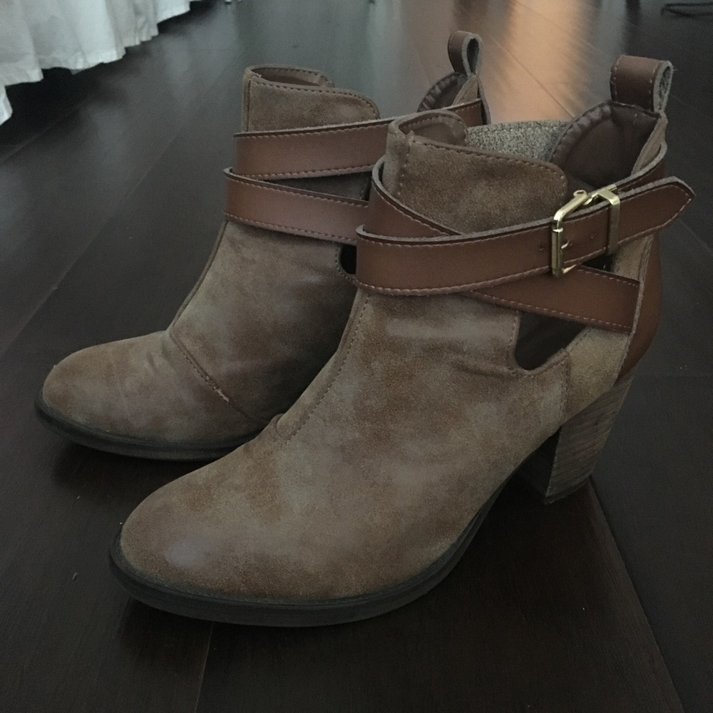 Mossimo Brown Booties