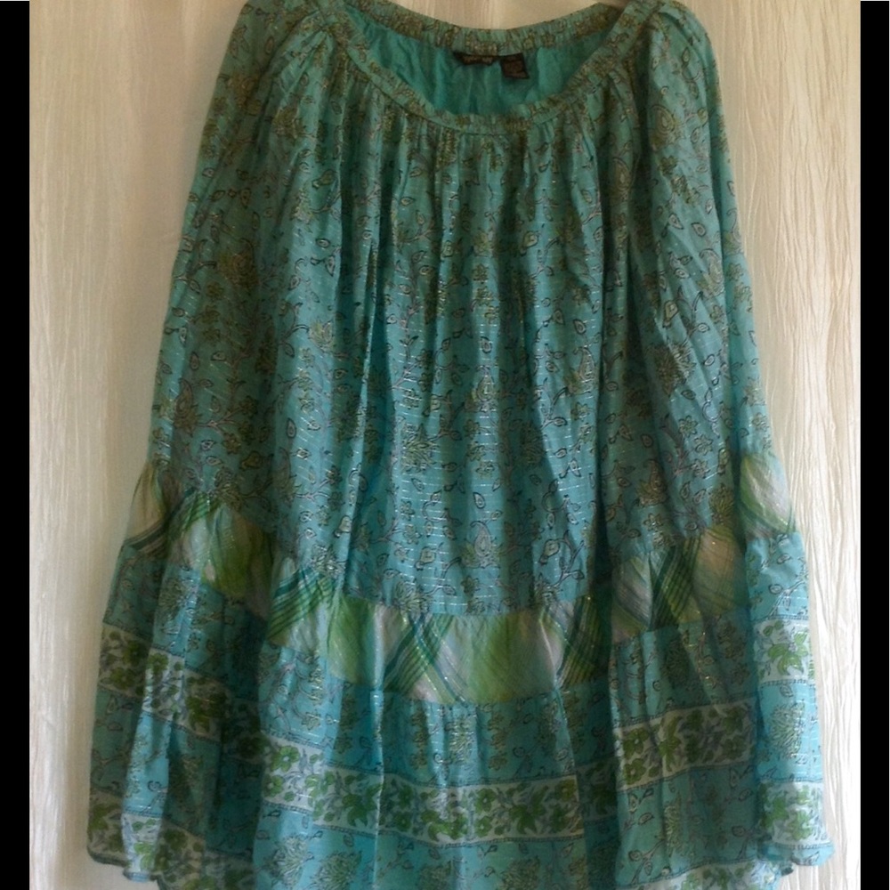 Adorable tiered skirt.