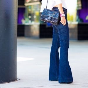 J Brand "Love Story" Bell Bottom Jeans