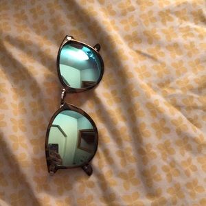 J.crew factory mirrored round sunglasses