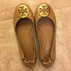 Tory Burch Nude Flats