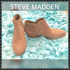 Steve Madden Suede Ankle Booties