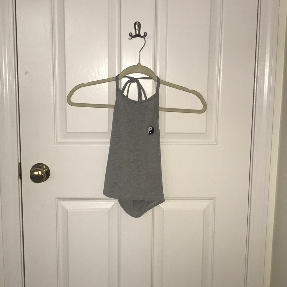 PacSun Yin Yang Halter Top