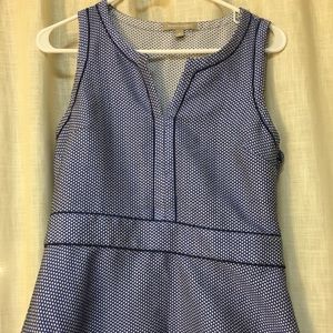 Sleeveless peplum top