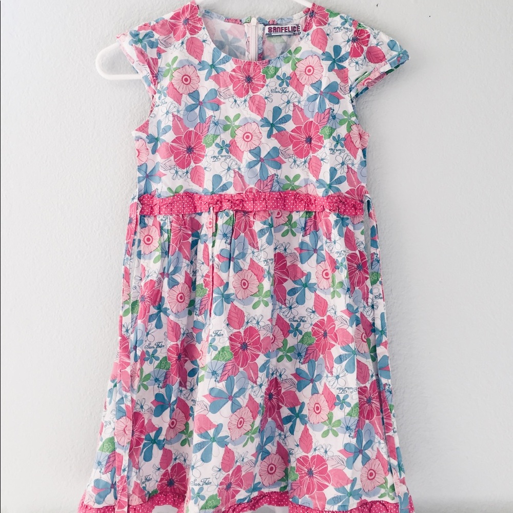 Girls floral dress