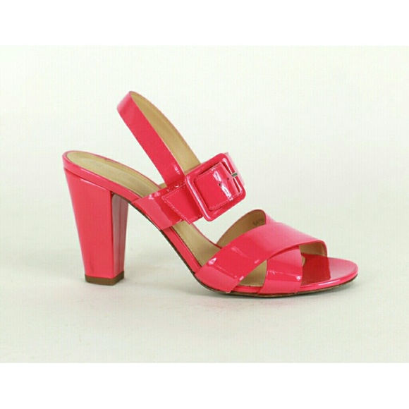 J. Crew Shoes - J.crew Sydney Patent Leather Heeled Sandals