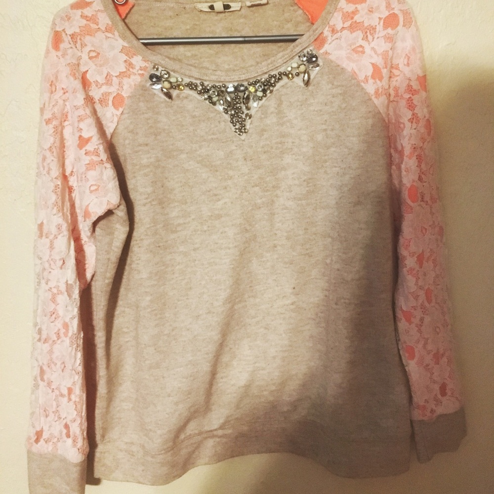 💎 Miss Me Jeweled Neck Top 💎