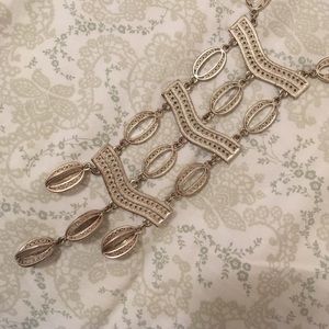 Stella and Dot Kimberly Silver Necklace