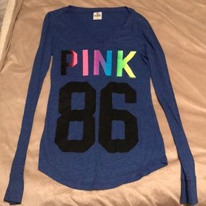Pink long sleeve shirt
