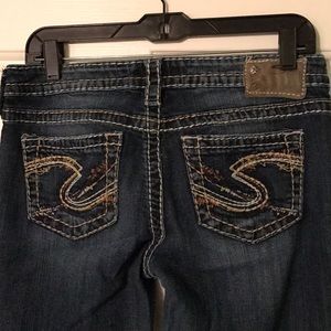 Silver Aiko medium wash bootcut jeans, 29x33