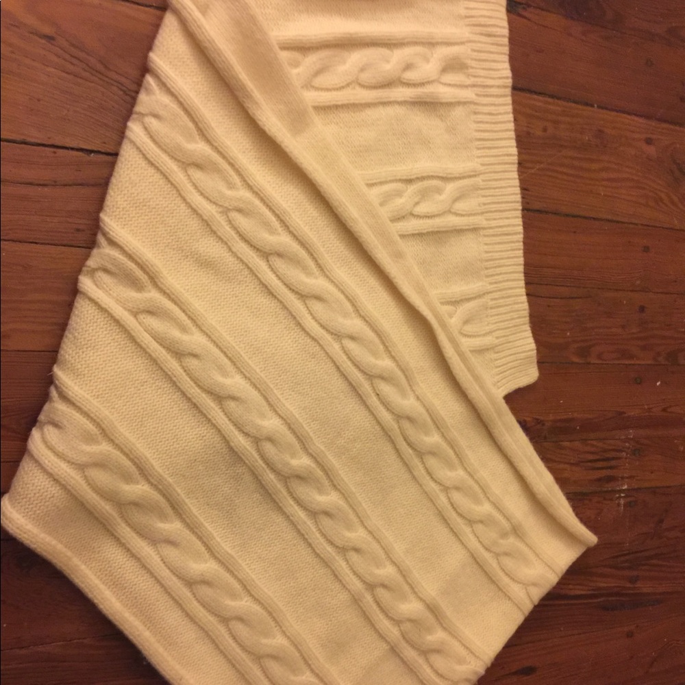 J Crew extra long sweater scarf. Worn once