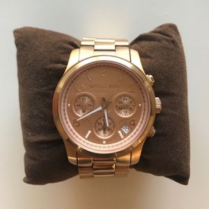 Michael Kors Rose Gold Tone Watch