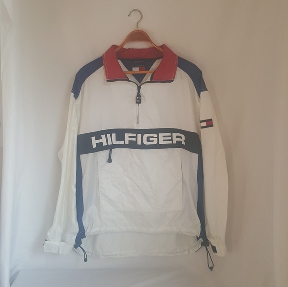 Tommy Hilfiger Other - Vintage 90s Tommy Hilfiger Men's Wind breaker Sz L