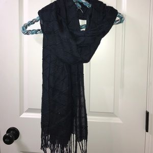 Navy blue scarf