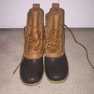 Never worn LL Bean Duck Boots