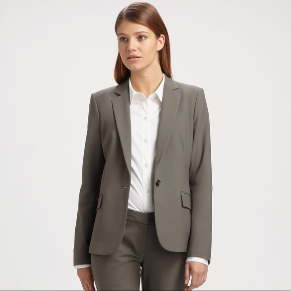 Theory Jackets & Blazers - Theory Gabrielle One Button Blazer Jacket