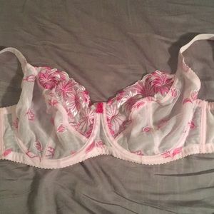Pour Moi? Pink Lace Bra