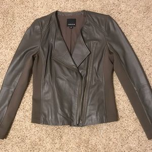 Trouve Leather Moto Jacket