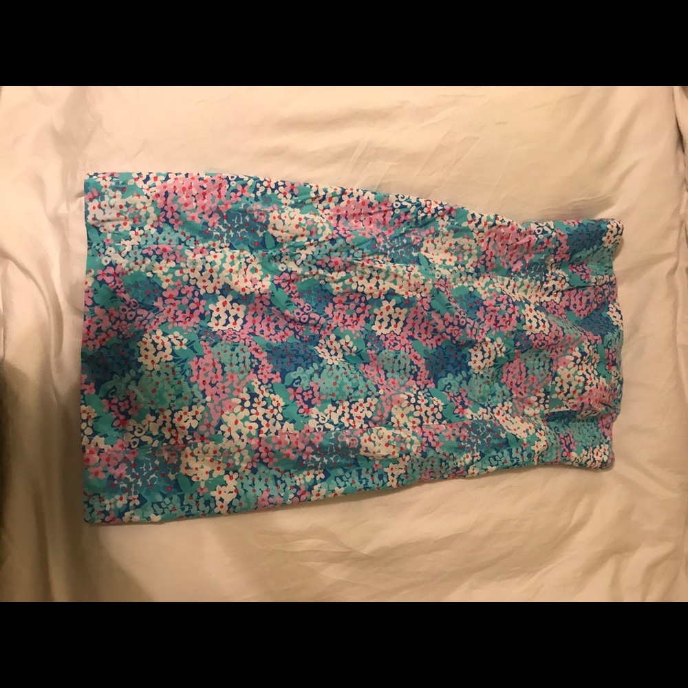Strapless Lilly Pulitzer dress