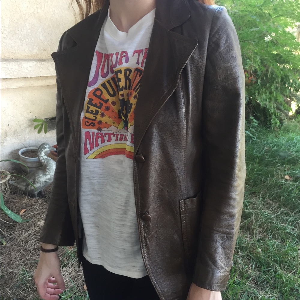 90s Leather Jacket