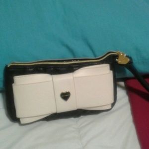Betsey Johnson Hand strap purse
