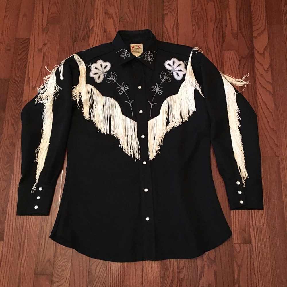 H BAR C CALIFORNIA RANCHWEAR Western men's top