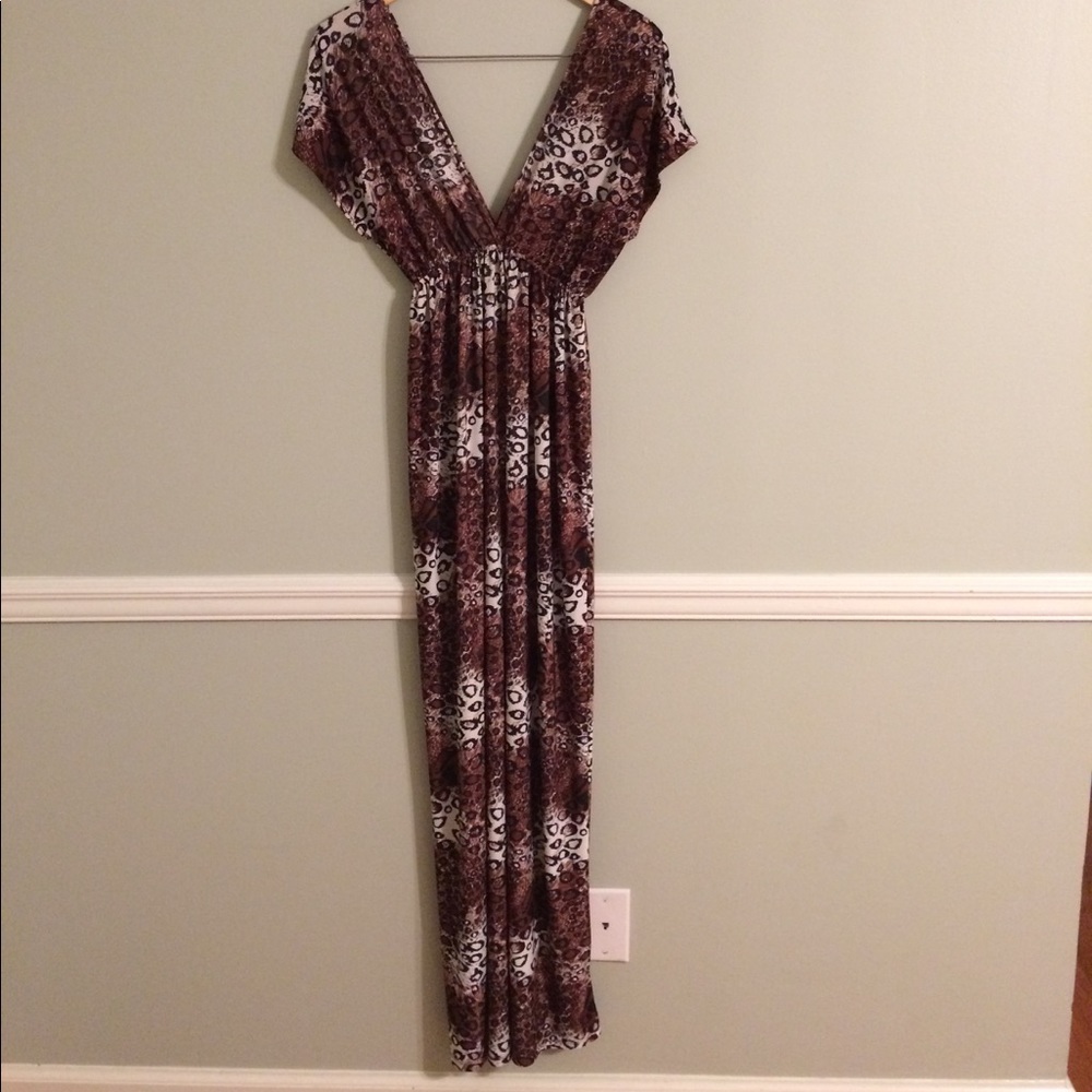 Brown Maxi Dress Small