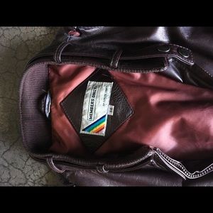 Vintage Member's Only Leather Jacket