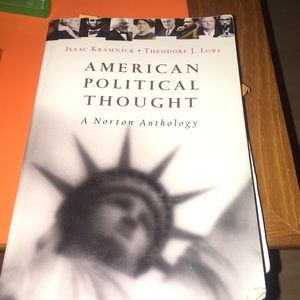 American Political thought required book!