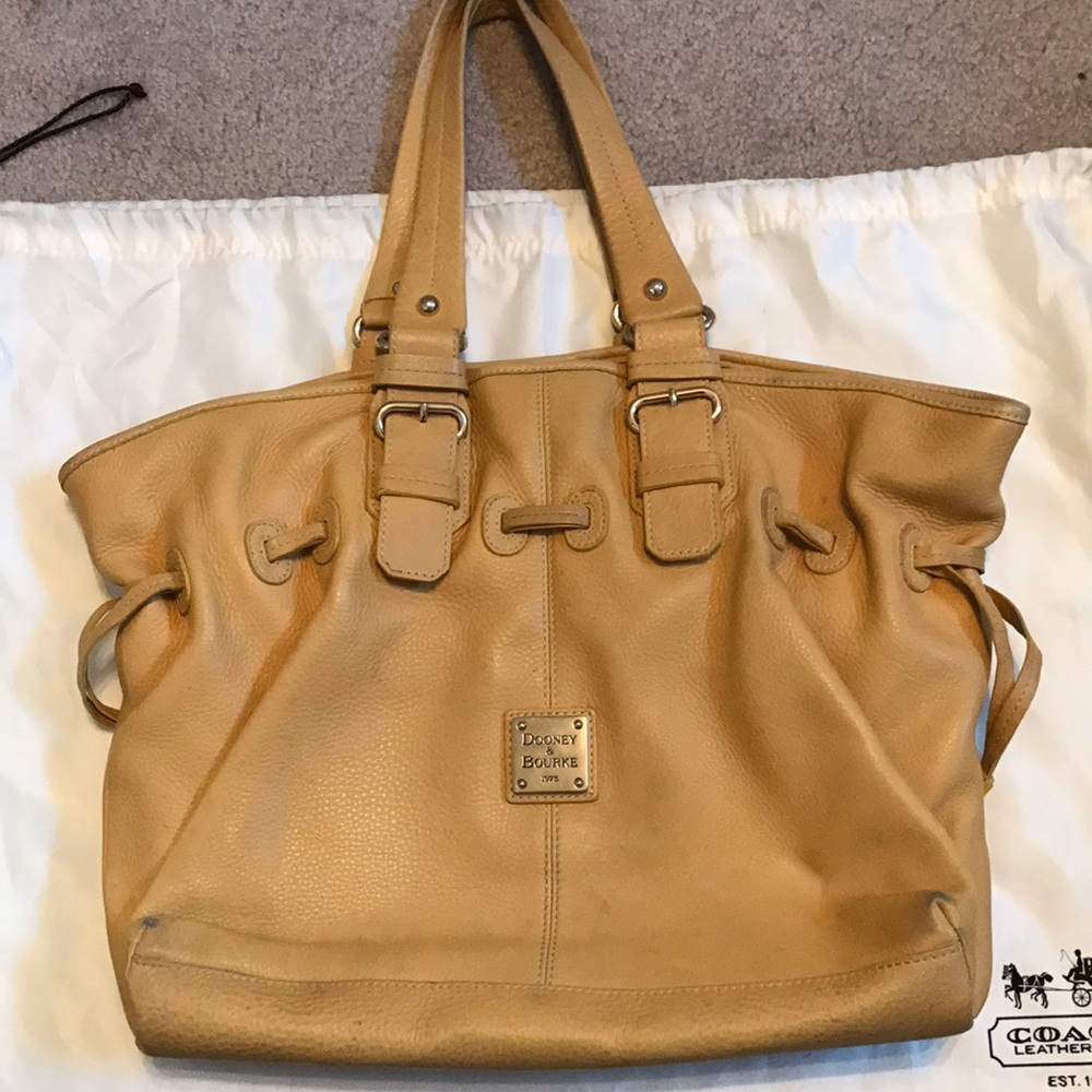 Dooney & Burke genuine leather handbag