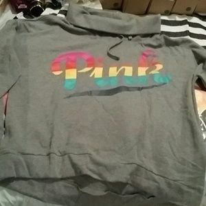 NIB VICTORIA'S SECRET PINK  COWL HOODIE