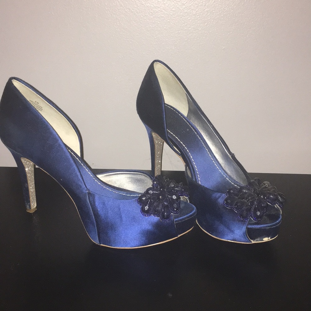 Worn once wedding shoes