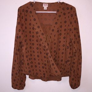 Long sleeve blouse from Target