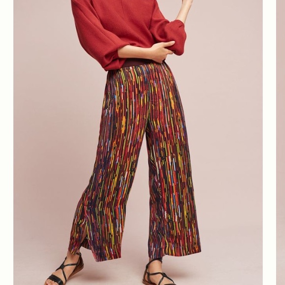 Anthropologie Pants - Laura Flecked Wide Legs by Blank